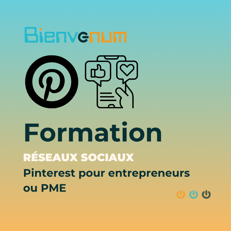 Formation Pinterest pour entrepreneurs ou PME